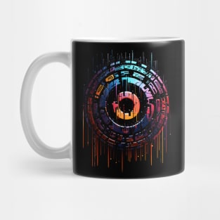 Techno disk Mug